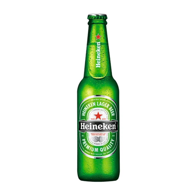 Garrafa de cerveja Heineken